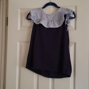 J. CREW Blouse  Dark blue